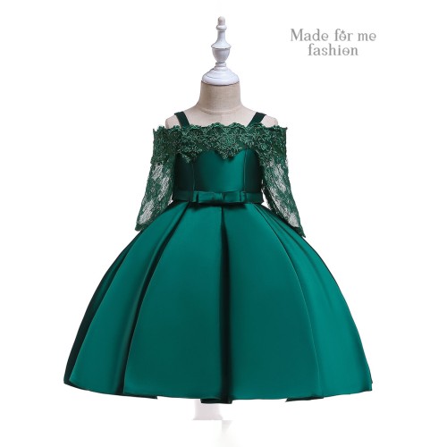 Lace affair Dress - Green