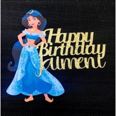 Custom Character/Image Cake Topper, Optional Text