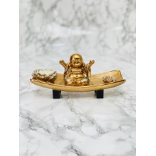 Buddha Tea light & Incense Holder | Spiritual Home Decor | Meditation Room Decor