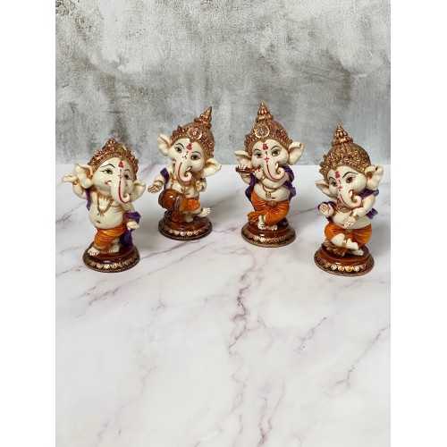 Musical Ganesha Stautes| Ganesha with drum | Ganesha with Flute | Dancing Ganesha