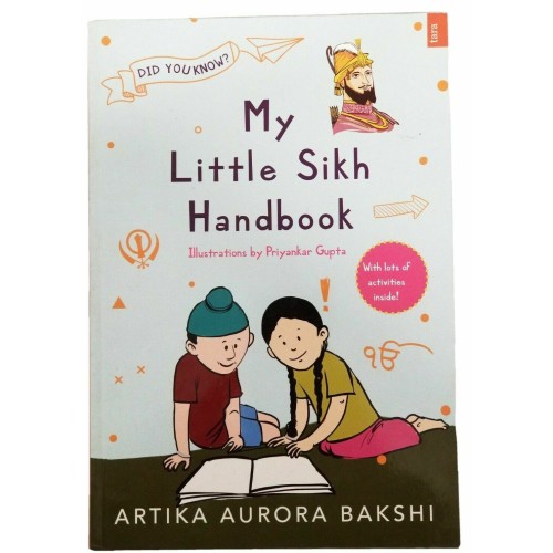 My Little Sikh Handbook for Kids Singh Kaur Lot of Activities English Book B39