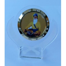 Shahid Baba Deep Singh Photo Portrait Sikh Khalsa Khanda Desktop GIFT Stand FFF