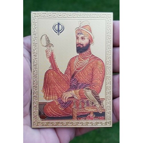 Sikh Tenth Guru Gobind Singh Fridge Magnet Kaur Khalsa Souvenir Collectible RRGG