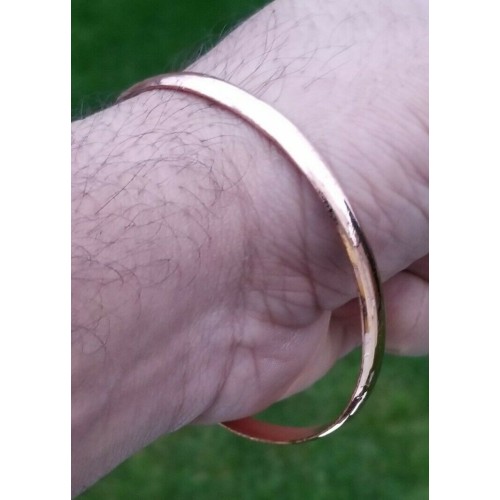 Pure Copper Kara Smooth Punjabi Hindu Sikh Singh Kaur Khalsa Healing Bangle CC8