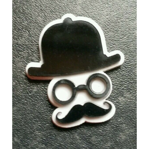 Punjabi kundi mush panjabi moustache hat acrylic adhesive sticker a4 #mush