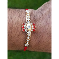 Hindu red thread evil eye protection stunning bracelet luck talisman amulet rr5