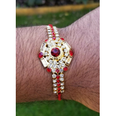 Hindu red thread evil eye protection stunning bracelet luck talisman amulet rr9