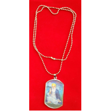 Sikh guru nanak ten gurus harmandir sahib hollographic 3d singh kaur pendant