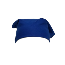 Sikh punjabi singh kaur khalsa blue plain bandana head wrap gear rumal zb3