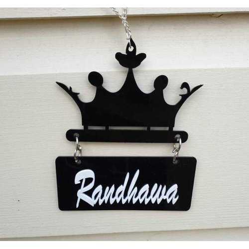 Sidhu Dhillon Randhawa Punjabi Car Hanger Rear Mirror Punjab Surname Pendant GG