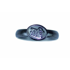 Shani plate ring word protection saturn iron horse shoe pure astrology challa mm