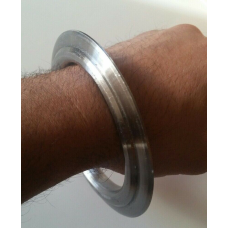 Sarbloh pure steel iron smooth chakri kada sikh singh is bling warrior kara c9