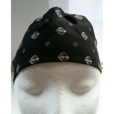 Sikh punjabi light black kids baby patka pathka khandas bandana head wrap gear