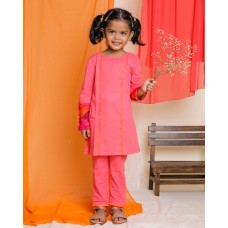 NARGIS KURTA SET, PINK