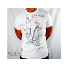 Punjab Shere T-Shirt - White