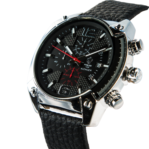 Black Stealth Avenger - Khalsa 1699 Watch