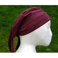 Sikh punjabi jean patka pathka turban bandana head wrap burgundy colour singh xe