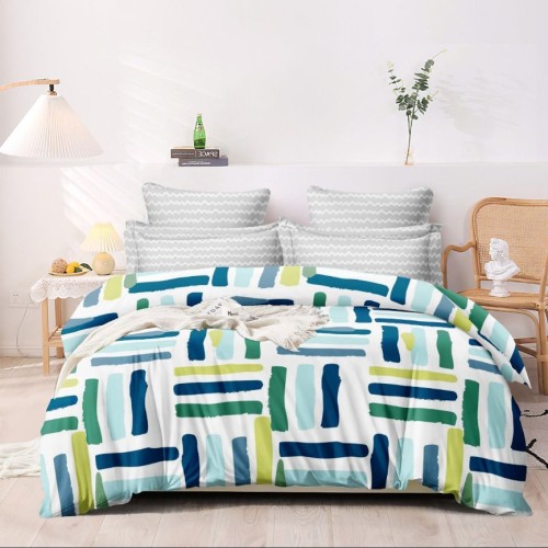 Dream Beddings PAINTERS PALETTE Abstract Cotton Bedding | Duvet Cover | Fitted Sheet | Premium Quality