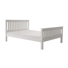 Manila HFE Pine Bed Double White