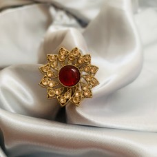 Star shape antique Gold Ring