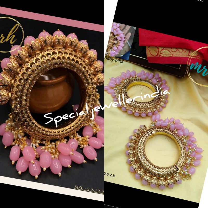 Jhumka bangles hot sale for wedding