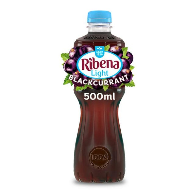 Ribena Light Blackcurrent 500ml