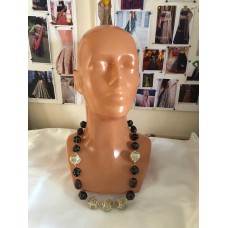 Retro Beaded art deco necklace (in Uk ready to dispatch)/197