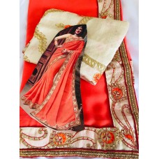 Georgette saree/260