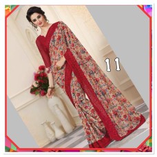 Floral saree in georgette/41