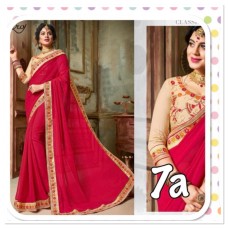 Georgette saree ( ready to dispatch in Uk)578