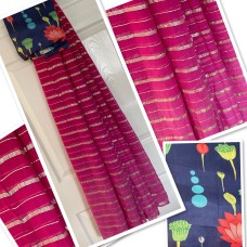 Silk viscose saree 1702