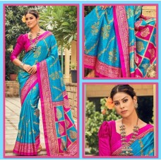 Cotton silk saree 1856