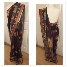 Sabyasachi inspired print saree 1743